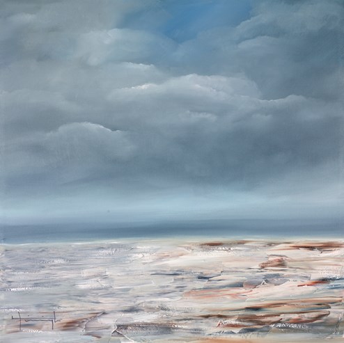 Sakskobing by Lynne Timmington - Original Painting on Box Canvas